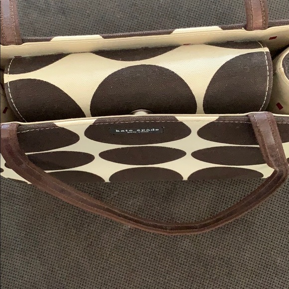 Kate Spade RARE Vintage Find Graphic Dot Sam Bag - Picture 3 of 12